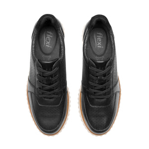 134702 NEGRO FLEXI CALZADO DAMA CHOCLO CASUAL