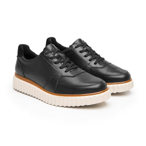 134702 NEGRO FLEXI CALZADO DAMA CHOCLO CASUAL