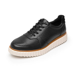 134702 NEGRO FLEXI CALZADO DAMA CHOCLO CASUAL