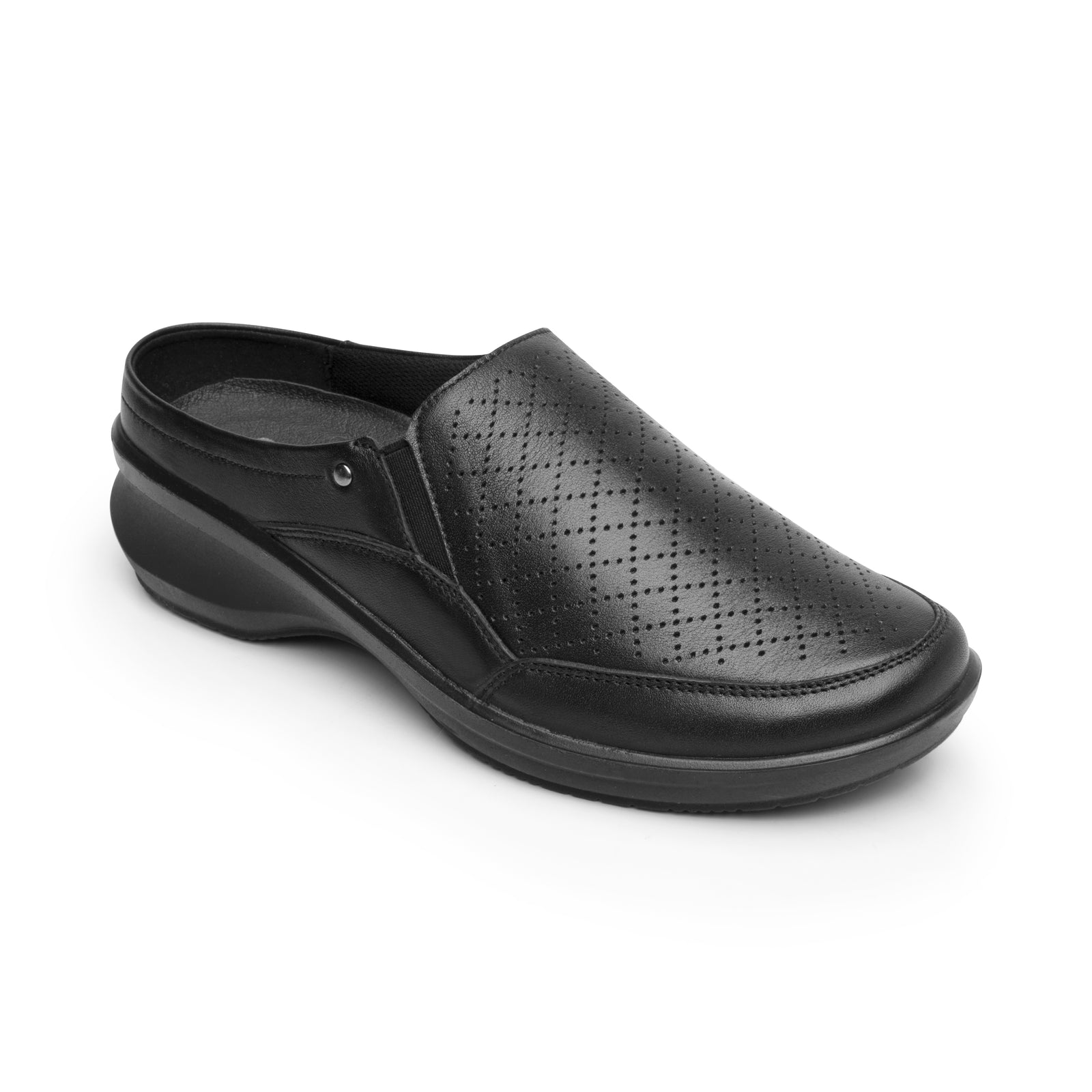 134803 NEGRO FLEXI CALZADO DAMA CHOCLO CASUAL