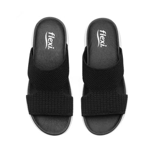 135101 NEGRO FLEXI CALZADO DAMA SANDALIA SAND