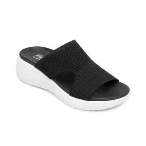 135101 NEGRO FLEXI CALZADO DAMA SANDALIA SAND