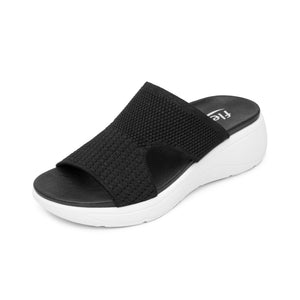 135101 NEGRO FLEXI CALZADO DAMA SANDALIA SAND