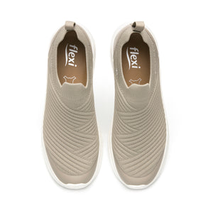 135203 BEIGE FLEXI CALZADO DAMA CHOCLO SPORT