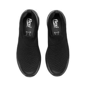 135203 NEGRO FLEXI CALZADO DAMA CHOCLO SPORT