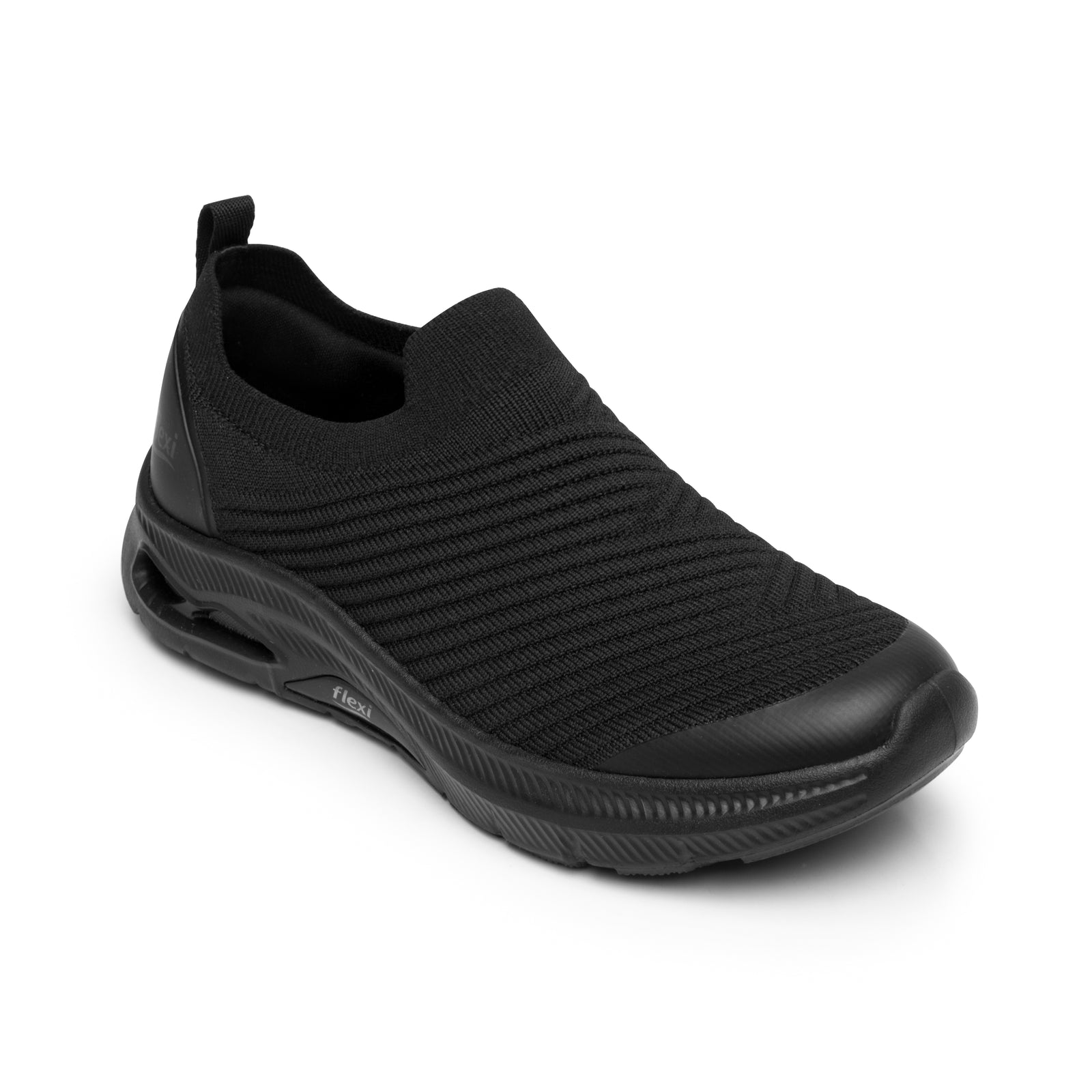 135203 NEGRO FLEXI CALZADO DAMA CHOCLO SPORT
