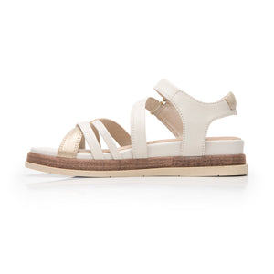 135301 BLANCO FLEXI CALZADO DAMA SANDALIA SAN