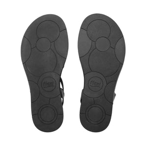 135302 NEGRO FLEXI CALZADO DAMA SANDALIA SAND