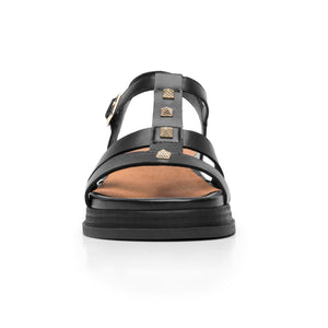 135302 NEGRO FLEXI CALZADO DAMA SANDALIA SAND