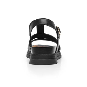 135302 NEGRO FLEXI CALZADO DAMA SANDALIA SAND