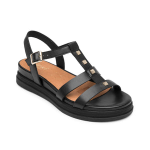 135302 NEGRO FLEXI CALZADO DAMA SANDALIA SAND