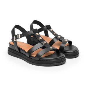 135302 NEGRO FLEXI CALZADO DAMA SANDALIA SAND