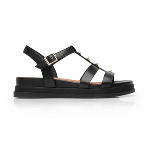 135302 NEGRO FLEXI CALZADO DAMA SANDALIA SAND