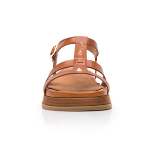 135302 TAN FLEXI CALZADO DAMA SANDALIA SANDAL
