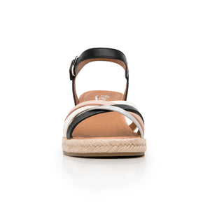 135402 NEGRO MULTICOLOR FLEXI CALZADO DAMA SA