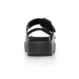 135501 NEGRO FLEXI CALZADO DAMA SANDALIA SAND