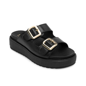 135501 NEGRO FLEXI CALZADO DAMA SANDALIA SAND