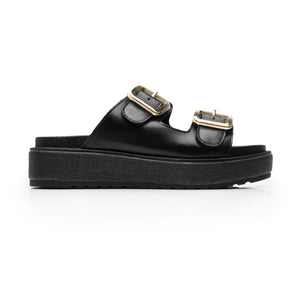 135501 NEGRO FLEXI CALZADO DAMA SANDALIA SAND