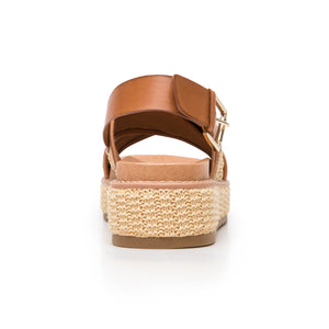 135502 BEIGE FLEXI CALZADO DAMA SANDALIA SAND