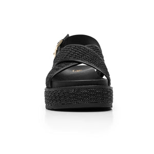 135502 NEGRO FLEXI CALZADO DAMA SANDALIA SAND