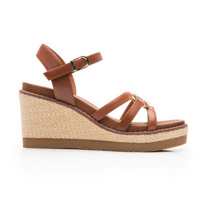 135601 COGNAC FLEXI CALZADO DAMA SANDALIA SAN