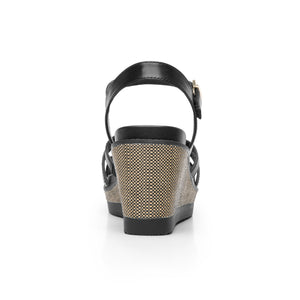 135601 NEGRO FLEXI CALZADO DAMA SANDALIA SAND