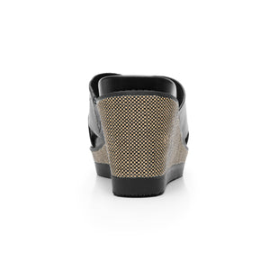 135602 NEGRO FLEXI CALZADO DAMA SANDALIA SAND