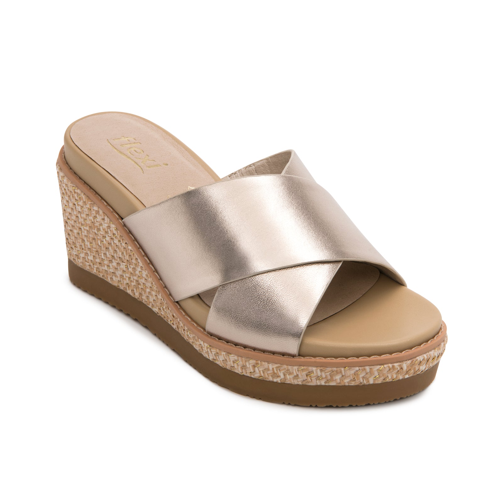 135602 ORO FLEXI CALZADO DAMA SANDALIA SANDAL