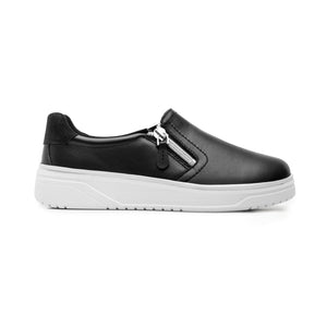 136604 NEGRO FLEXI CALZADO DAMA CHOCLO SPORT