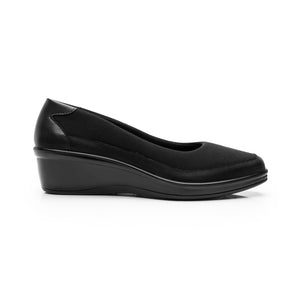 136702 NEGRO FLEXI CALZADO DAMA CHOCLO SEMIVE