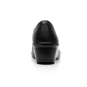 136704 NEGRO FLEXI CALZADO DAMA BALERINA SEMI