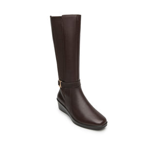 136706 CAFE FLEXI CALZADO DAMA BOTA SEMIVESTI