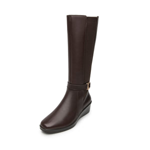 136706 CAFE FLEXI CALZADO DAMA BOTA SEMIVESTI
