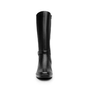 136706 NEGRO FLEXI CALZADO DAMA BOTA SEMIVEST