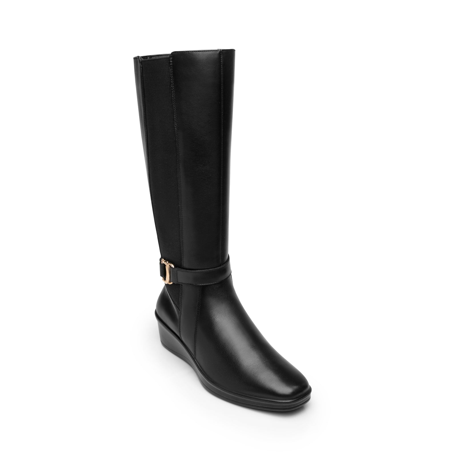 136706 NEGRO FLEXI CALZADO DAMA BOTA SEMIVEST