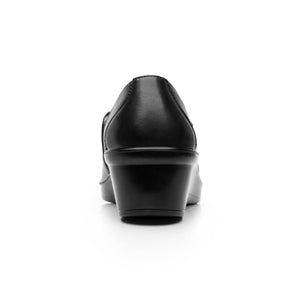 136707 NEGRO FLEXI CALZADO DAMA CHOCLO SEMIVE