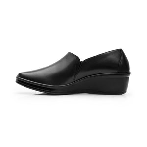 136707 NEGRO FLEXI CALZADO DAMA CHOCLO SEMIVE
