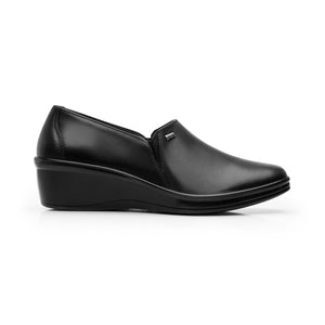 136707 NEGRO FLEXI CALZADO DAMA CHOCLO SEMIVE