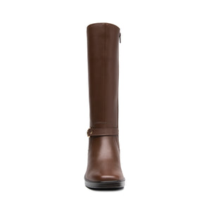 Bota Alta Flexi Anansa para Dama Dark Tan 136712