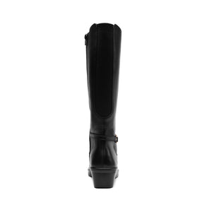 136712 NEGRO FLEXI CALZADO DAMA BOTA ALTA 22