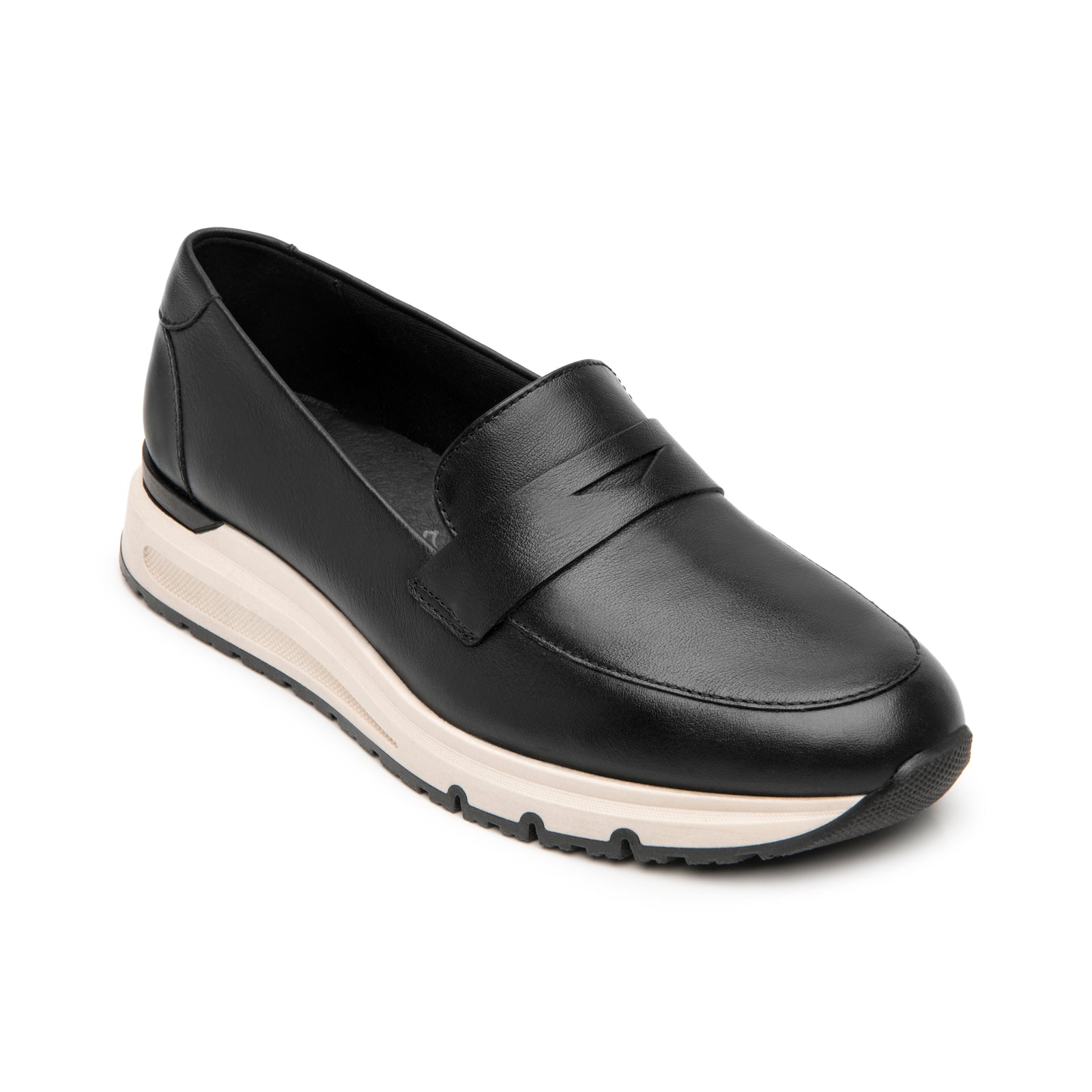 137002 NEGRO FLEXI CALZADO DAMA CHOCLO CASUAL