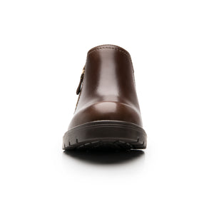 137102 DARK TAN FLEXI CALZADO DAMA CHOCLO CAS