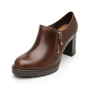 137102 DARK TAN FLEXI CALZADO DAMA CHOCLO CAS