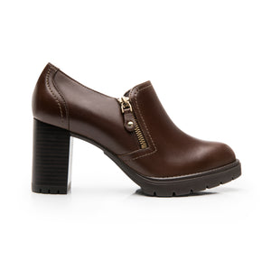 137102 DARK TAN FLEXI CALZADO DAMA CHOCLO CAS