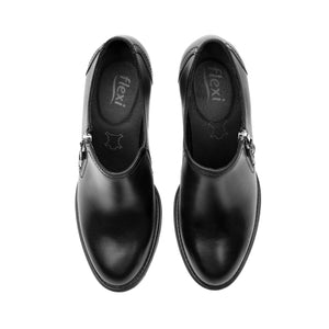 137102 NEGRO FLEXI CALZADO DAMA CHOCLO CASUAL