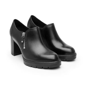 137102 NEGRO FLEXI CALZADO DAMA CHOCLO CASUAL