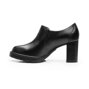 137102 NEGRO FLEXI CALZADO DAMA CHOCLO CASUAL