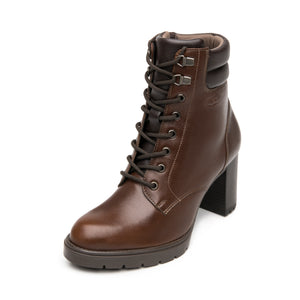 137105 DARK TAN FLEXI CALZADO DAMA BOTÍN CASU