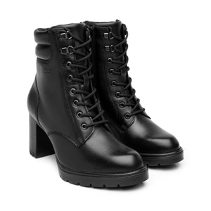 137105 NEGRO FLEXI CALZADO DAMA BOTÍN CASUAL