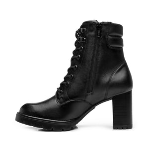 137105 NEGRO FLEXI CALZADO DAMA BOTÍN CASUAL